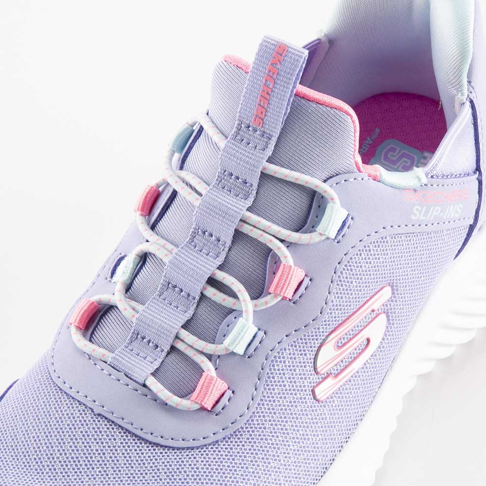 スケッチャーズ SKECHERS キッズスニーカー BOUNDER バウンダー スリップインズ (LAV) 303585L【FITHOUSE ONLINE SHOP】