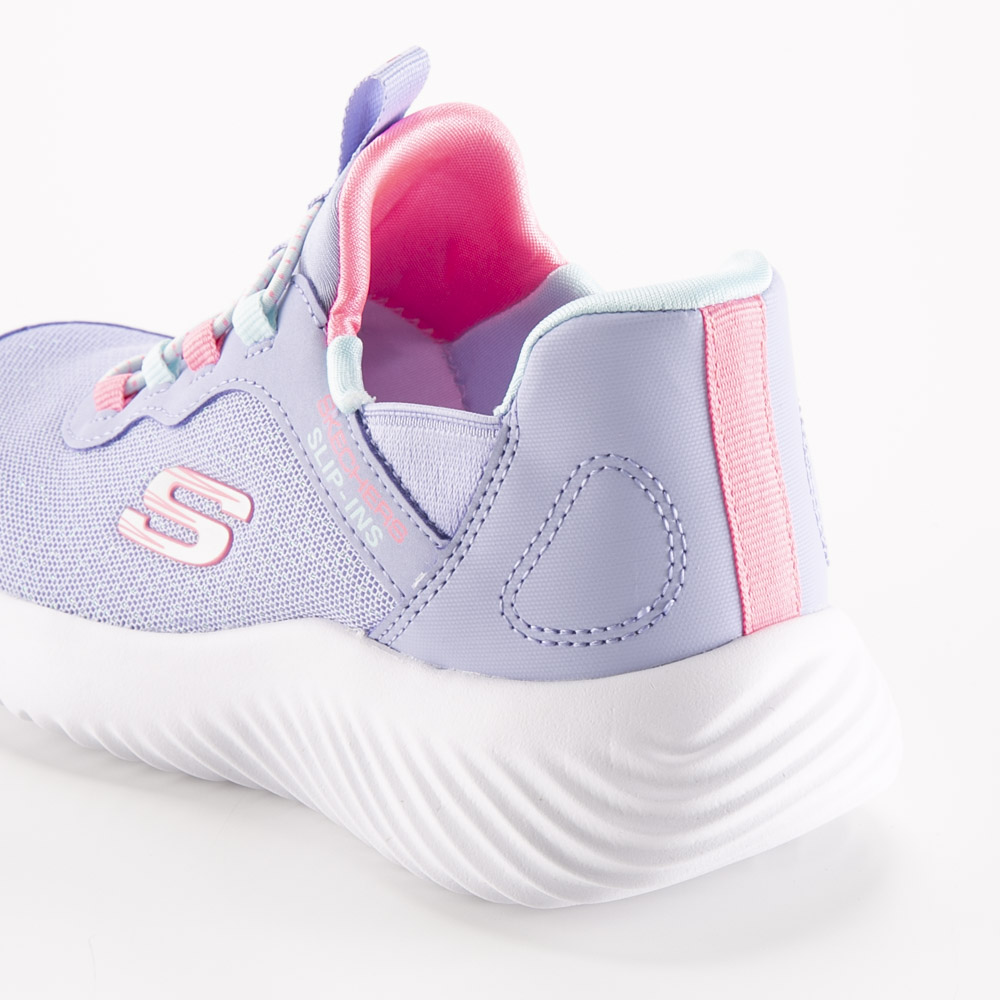 スケッチャーズ SKECHERS キッズスニーカー BOUNDER バウンダー スリップインズ (LAV) 303585L【FITHOUSE ONLINE SHOP】
