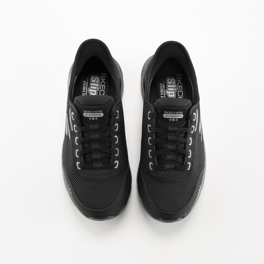スケッチャーズ SKECHERS メンズスニーカー GO WALK FLEX ゴーウォーク フレックス スリップインズ 防水 BBK 216330WW【FITHOUSE ONLINE SHOP】