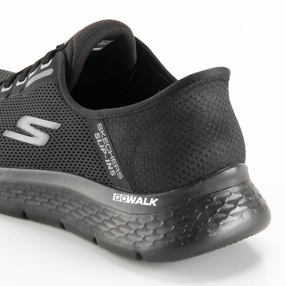 スケッチャーズ SKECHERS メンズスニーカー GO WALK FLEX ゴーウォーク フレックス スリップインズ 防水 BBK 216330WW【FITHOUSE ONLINE SHOP】
