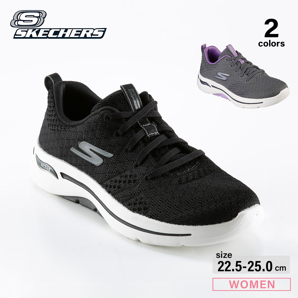 スケッチャーズ SKECHERS レディーススニーカー GO WALK ARCH FIT 124403【FITHOUSE ONLINE SHOP】