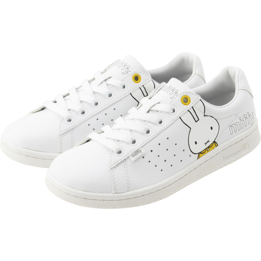 ルコック le coq sportif レディーススニーカー ミッフィーコラボレーション LA ROLAND SL miffy QY1VJC30【FITHOUSE ONLINE SHOP】