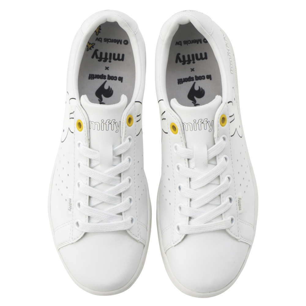 ルコック le coq sportif レディーススニーカー ミッフィーコラボレーション LA ROLAND SL miffy QY1VJC30【FITHOUSE ONLINE SHOP】