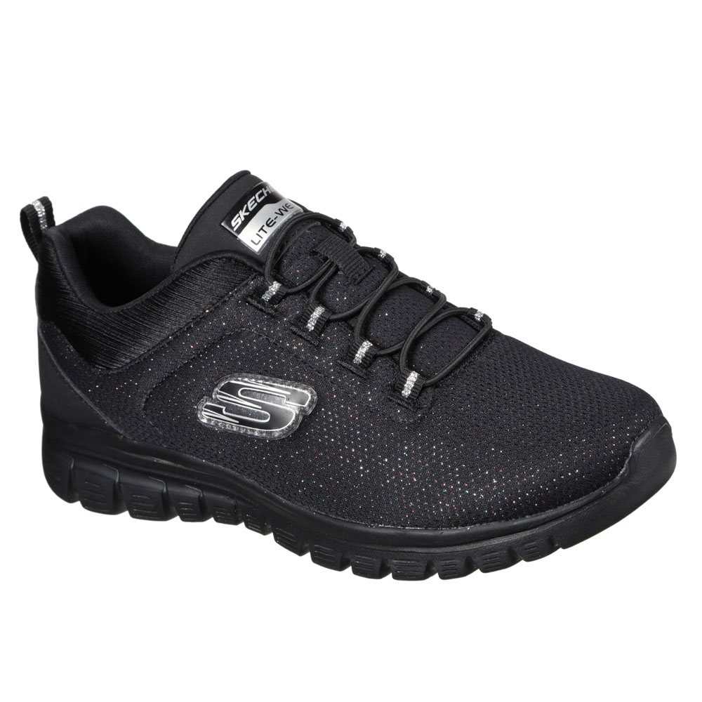 スケッチャーズ SKECHERS レディーススニーカー GRACEFUL2.0 (BBK) 8730016【FITHOUSE ONLINE SHOP】