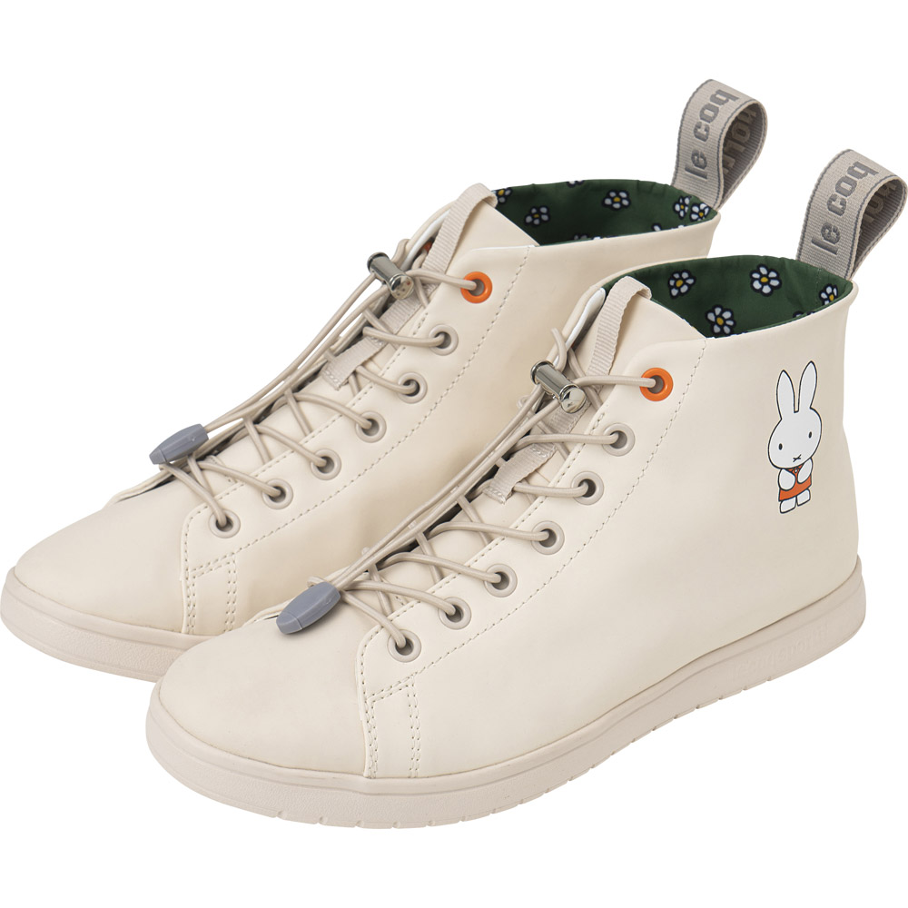 ルコック le coq sportif レディースレインシューズ miffy × LA ALMA MID II T+R  (BG) QY1WJD80【FITHOUSE ONLINE SHOP】