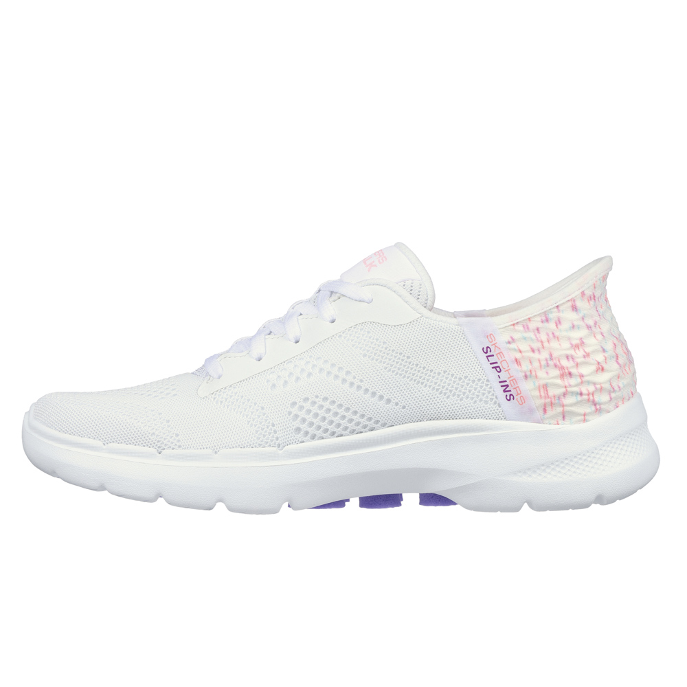 スケッチャーズ SKECHERS レディーススニーカー SLIPINS GOWALK6 VIVID IDEA ゴーウォーク 6 ビビッド アイデア スリップインズ WMLT 124627【FITHOUSE ONLINE SHOP】