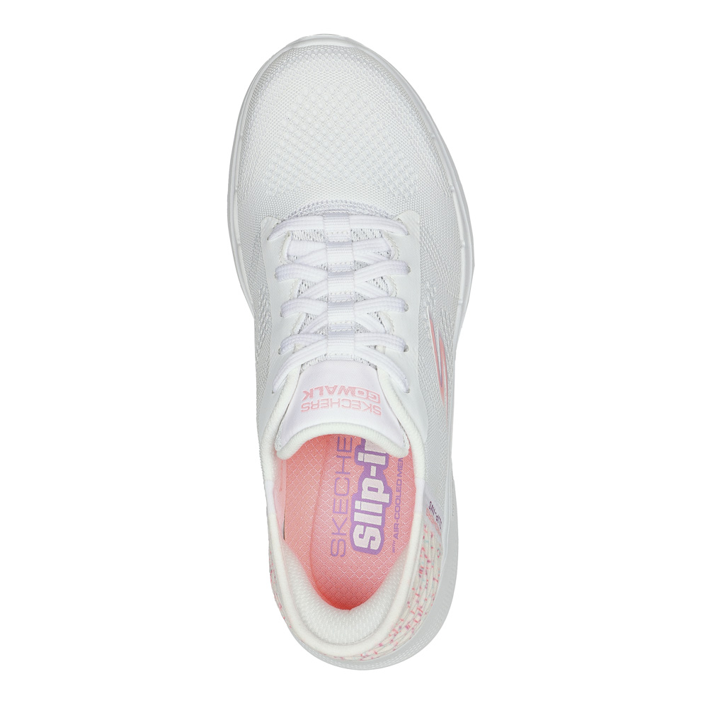 スケッチャーズ SKECHERS レディーススニーカー SLIPINS GOWALK6 VIVID IDEA ゴーウォーク 6 ビビッド アイデア スリップインズ WMLT 124627【FITHOUSE ONLINE SHOP】