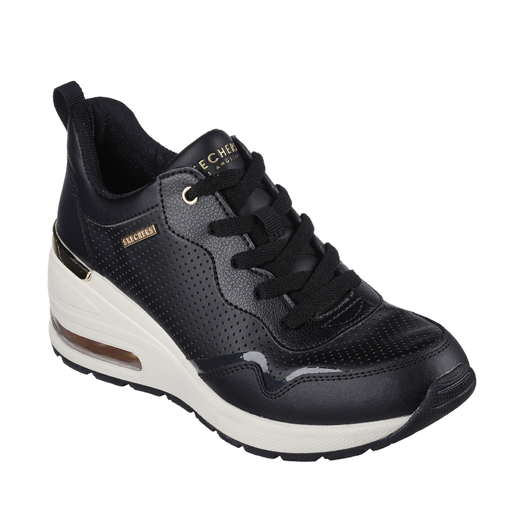 スケッチャーズ SKECHERS レディーススニーカー MILLION AIR  (BLK) 155399【FITHOUSE ONLINE SHOP】