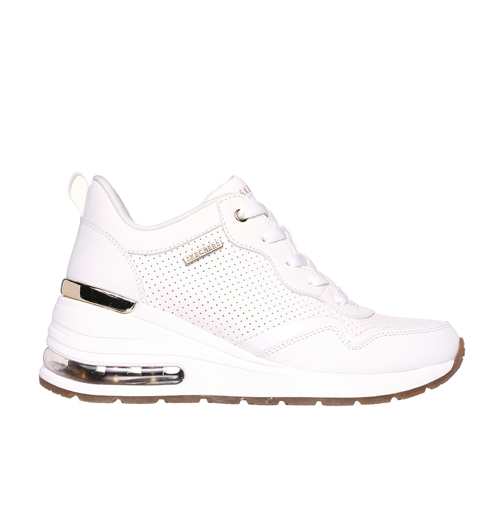 スケッチャーズ SKECHERS レディーススニーカー MILLION AIR ストリート ミリオン エア ホッター エア (WHT) 155399【FITHOUSE ONLINE SHOP】
