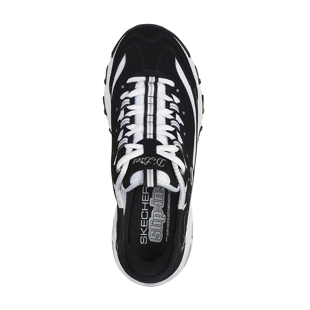 スケッチャーズ SKECHERS レディーススニーカー ディーライツ ニュークラシック スリップインズ 150030 BKW【FITHOUSE ONLINE SHOP】