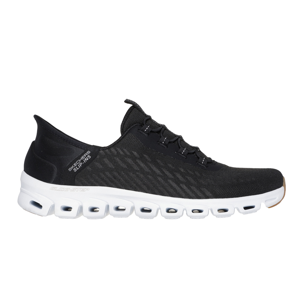 スケッチャーズ SKECHERS レディーススニーカー GLIDE-STEP (BKW) 104574【FITHOUSE ONLINE SHOP】