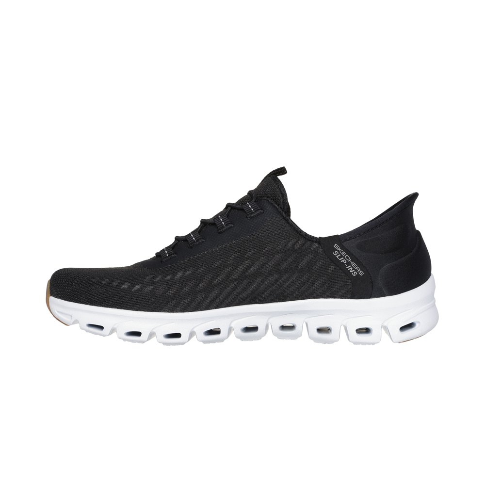 スケッチャーズ SKECHERS レディーススニーカー GLIDE-STEP (BKW) 104574【FITHOUSE ONLINE SHOP】