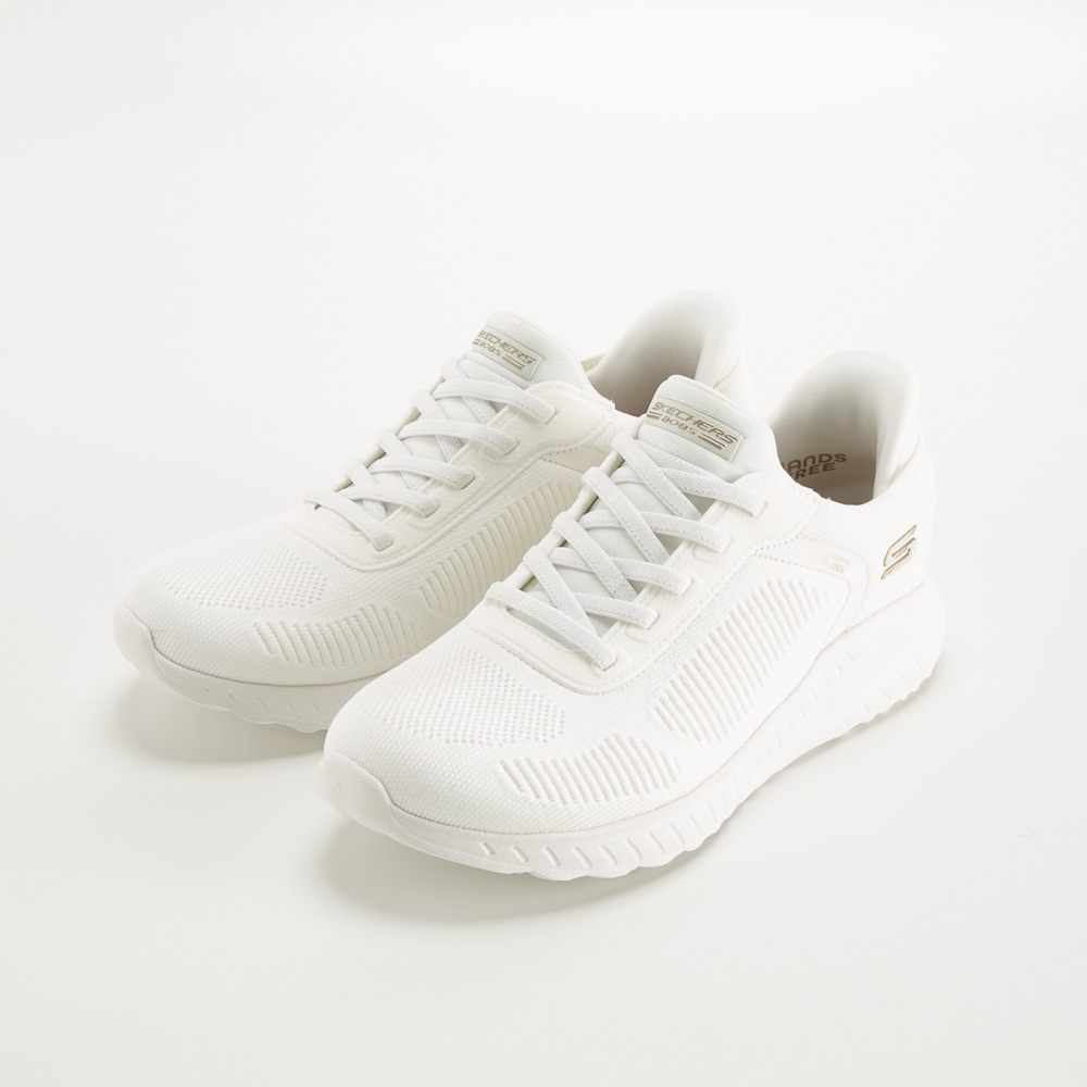 スケッチャーズ SKECHERS レディーススニーカー SLIP-INS スリップインズ ボブス スポート スクワッド カオス ワイド 117497W【FITHOUSE ONLINE SHOP】