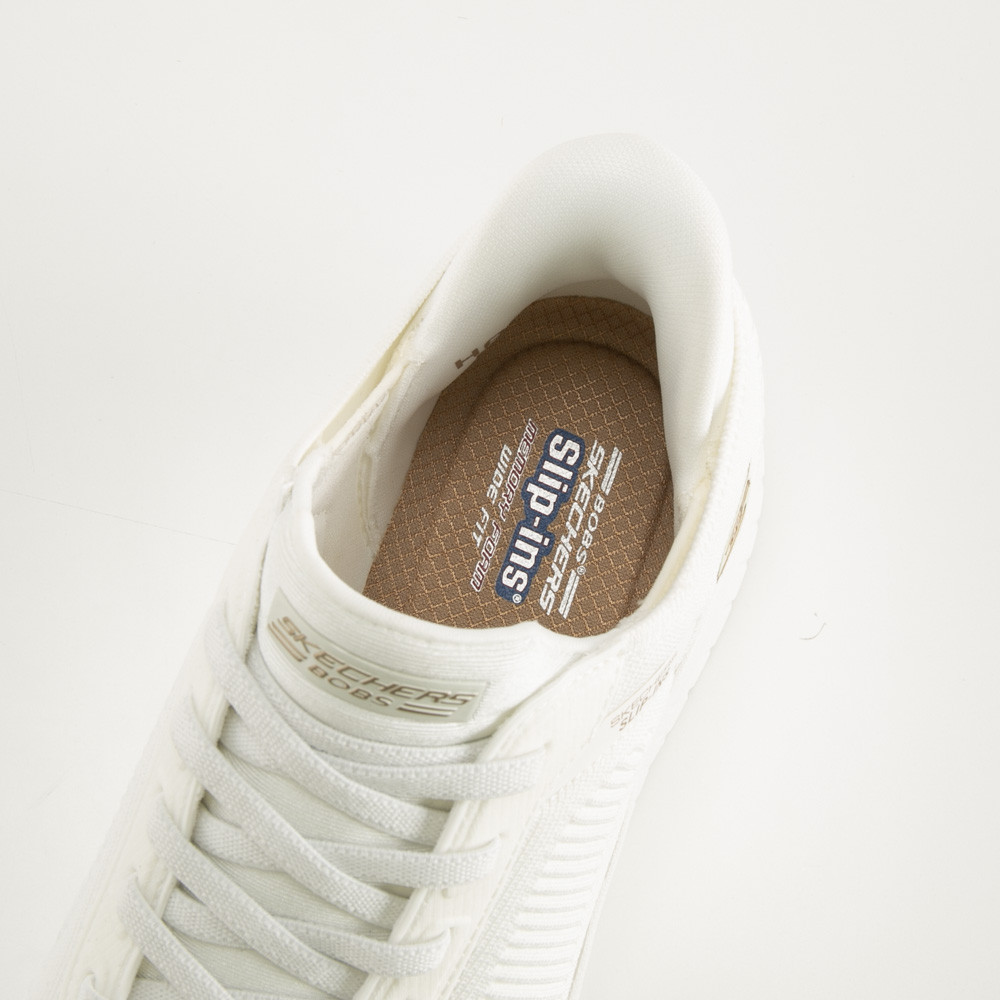 スケッチャーズ SKECHERS レディーススニーカー SLIP-INS スリップインズ ボブス スポート スクワッド カオス ワイド 117497W【FITHOUSE ONLINE SHOP】