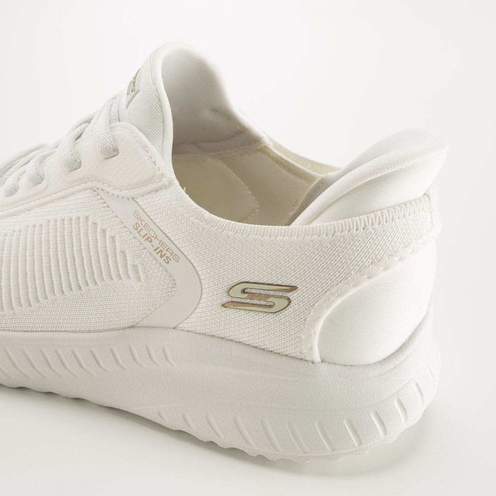 スケッチャーズ SKECHERS レディーススニーカー SLIP-INS スリップインズ ボブス スポート スクワッド カオス ワイド 117497W【FITHOUSE ONLINE SHOP】
