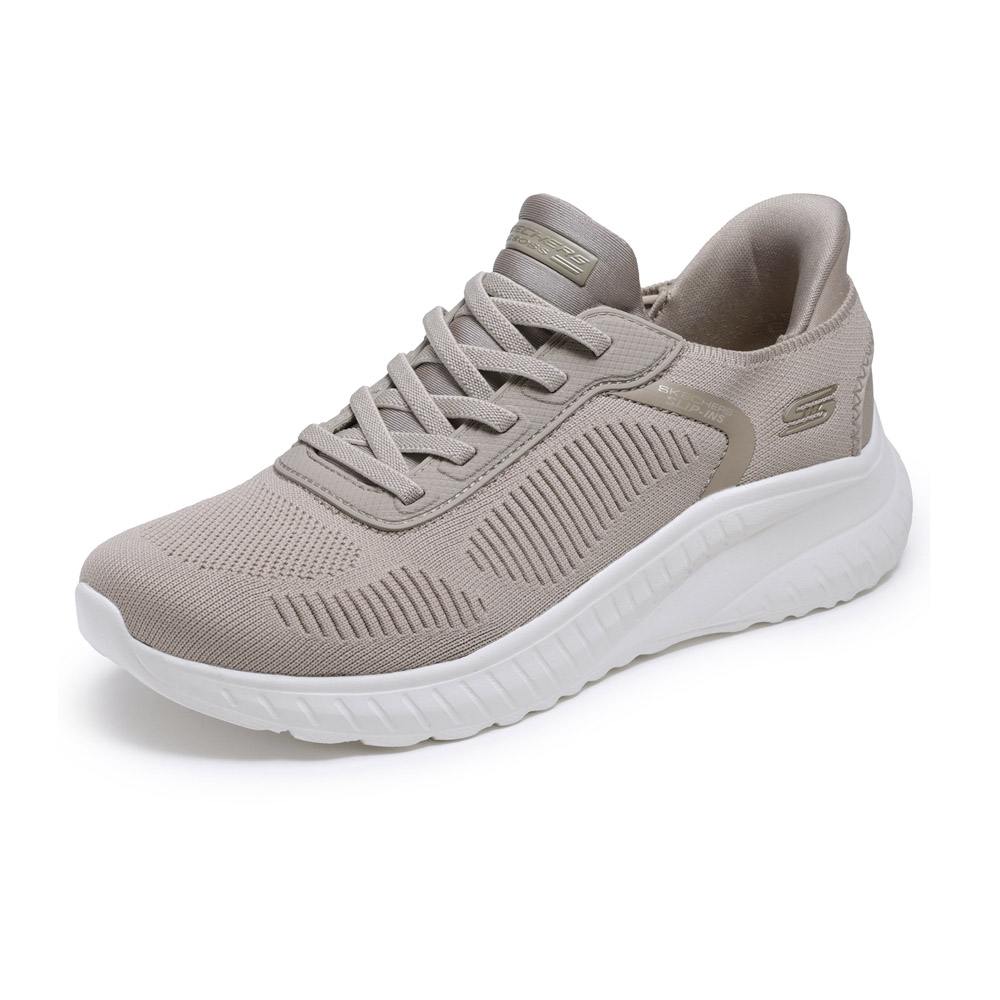 スケッチャーズ SKECHERS レディーススニーカー SLIP-INS スリップインズ ボブス スポート スクワッド カオス ワイド 117497W【FITHOUSE ONLINE SHOP】