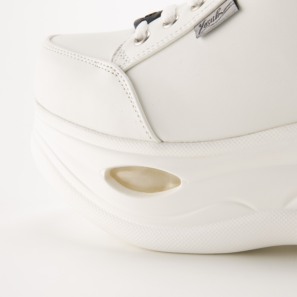 ヨースケ YOSUKE レディーススニーカー 厚底エアソールスニーカー 8cm YO-2710022 (WH)【FITHOUSE ONLINE SHOP】