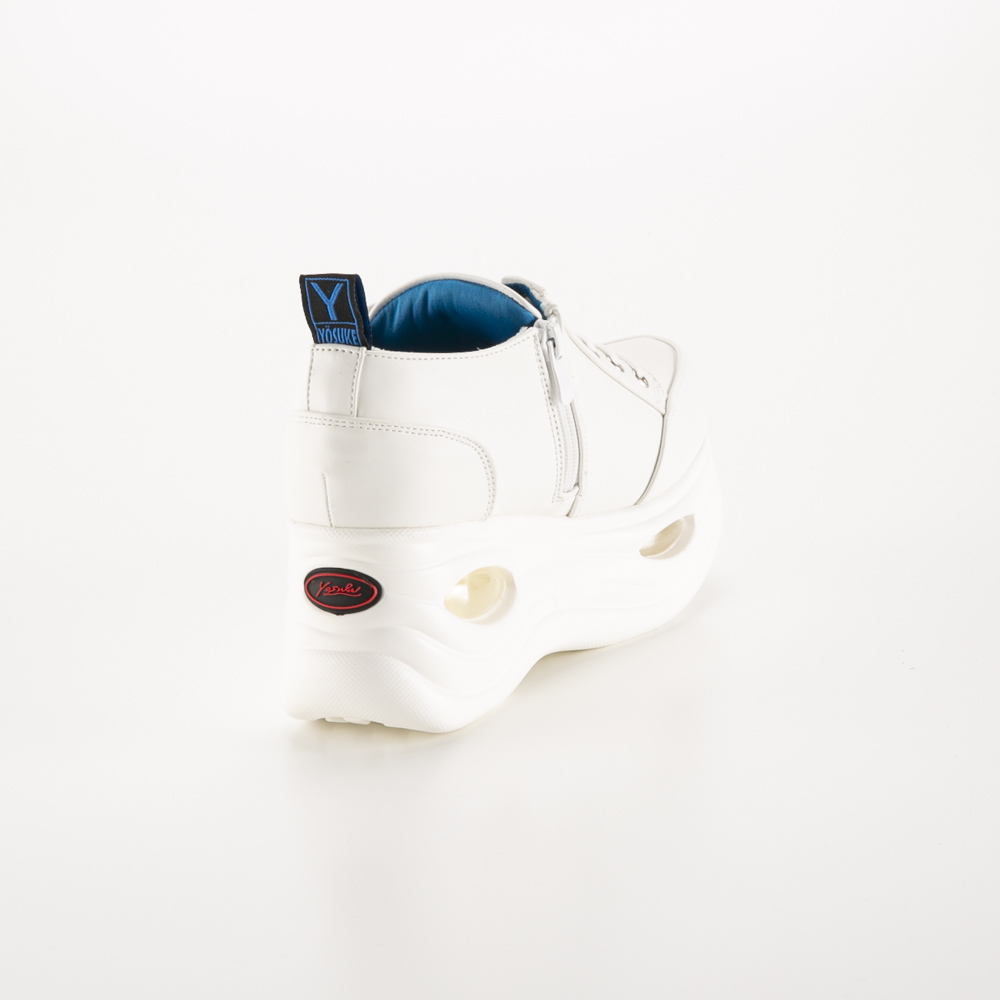 ヨースケ YOSUKE レディーススニーカー 厚底エアソールスニーカー 8cm YO-2710022 (WH)【FITHOUSE ONLINE SHOP】