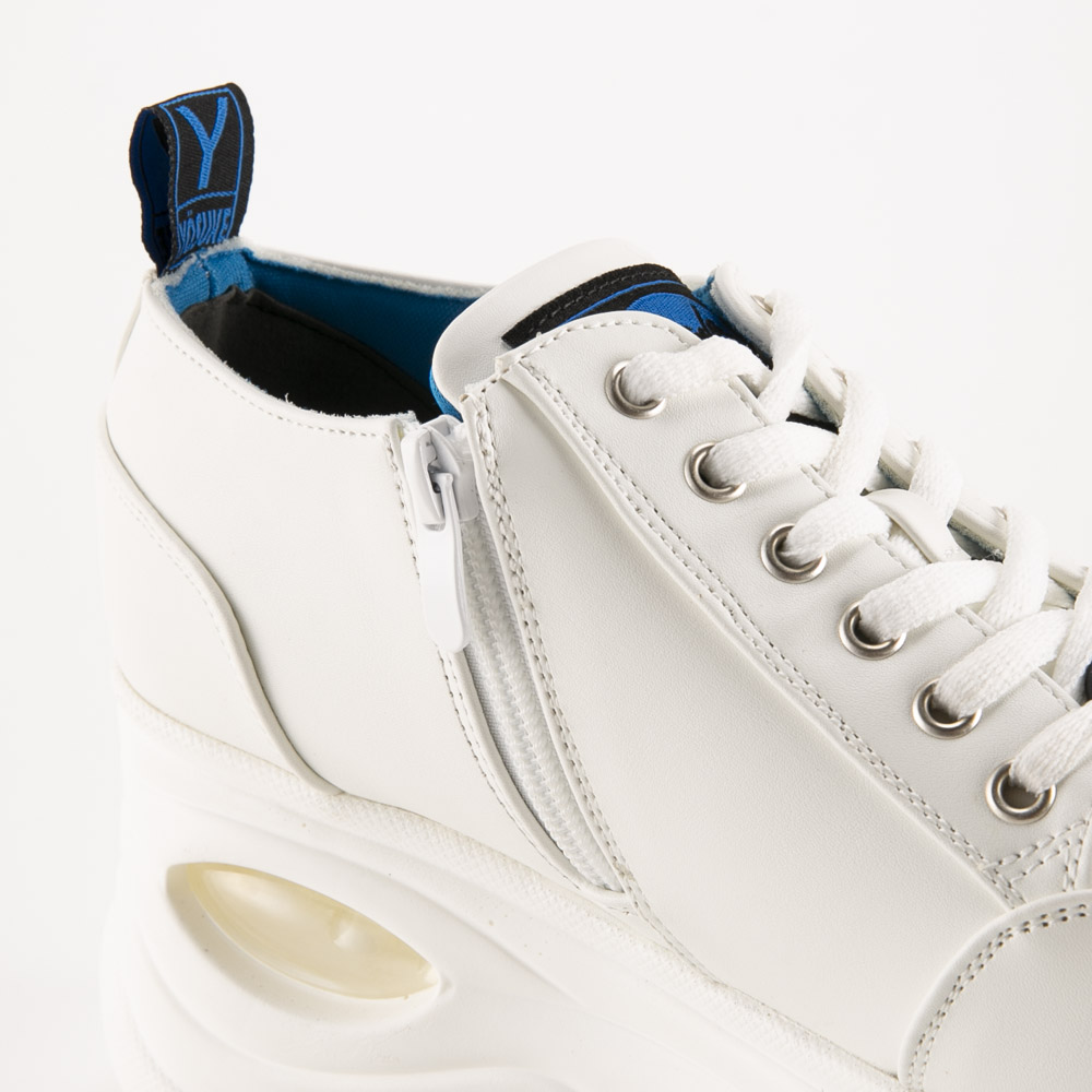 ヨースケ YOSUKE レディーススニーカー 厚底エアソールスニーカー 8cm YO-2710022 (WH)【FITHOUSE ONLINE SHOP】