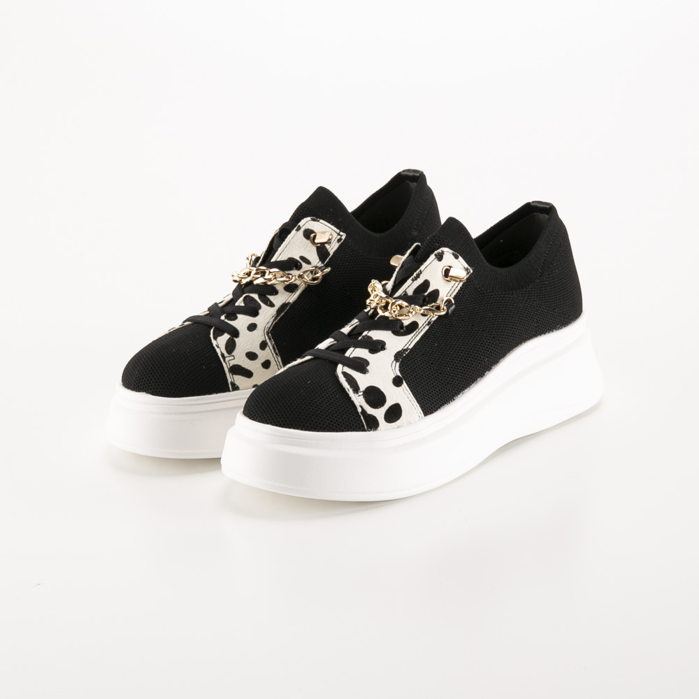 by あしながおじさん レディーススニーカー 厚底ニット 8490075【FITHOUSE ONLINE SHOP】