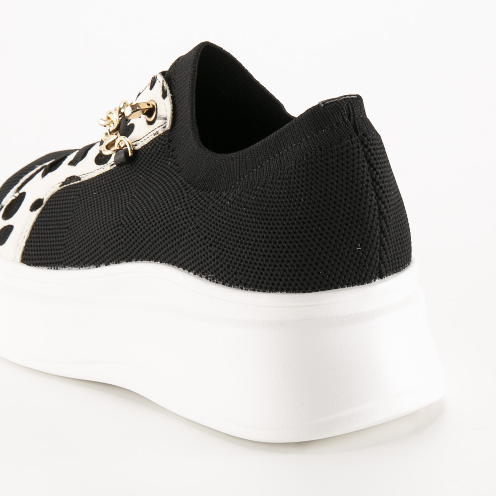 by あしながおじさん レディーススニーカー 厚底ニット 8490075【FITHOUSE ONLINE SHOP】