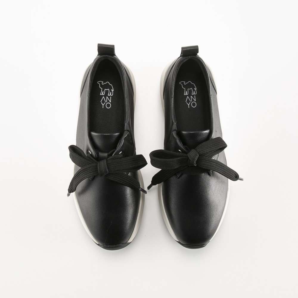 エーエヌワイオー ANYO レディース 厚底リボンスニーカー 6.0cm 2840059【FITHOUSE ONLINE SHOP】