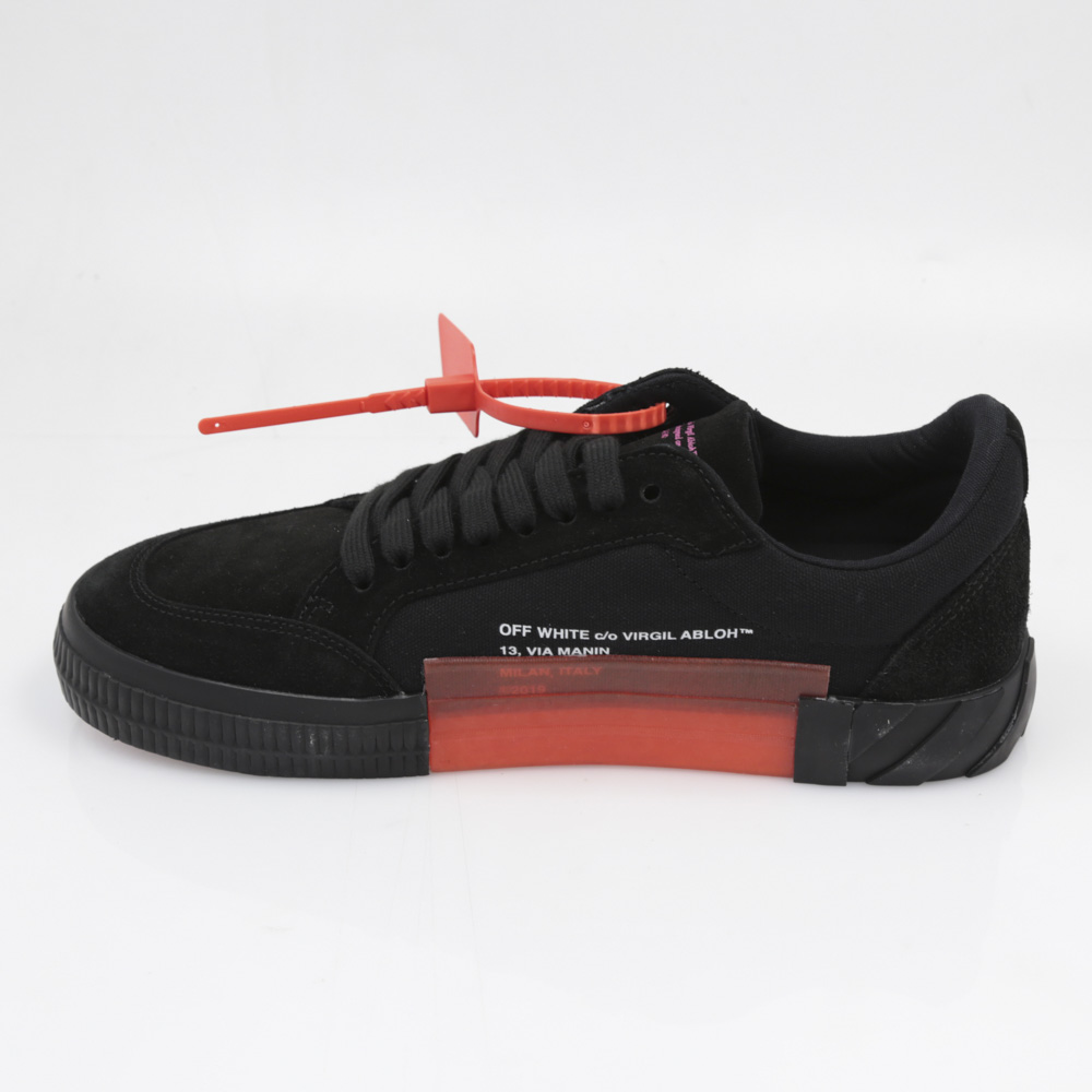 オフホワイト OFF WHITE メンズスニーカー LOW VULCANIZED BLACK OMIA085R20C210501010【FITHOUSE ONLINE SHOP】