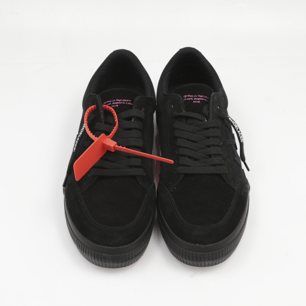 オフホワイト OFF WHITE メンズスニーカー LOW VULCANIZED BLACK OMIA085R20C210501010【FITHOUSE ONLINE SHOP】