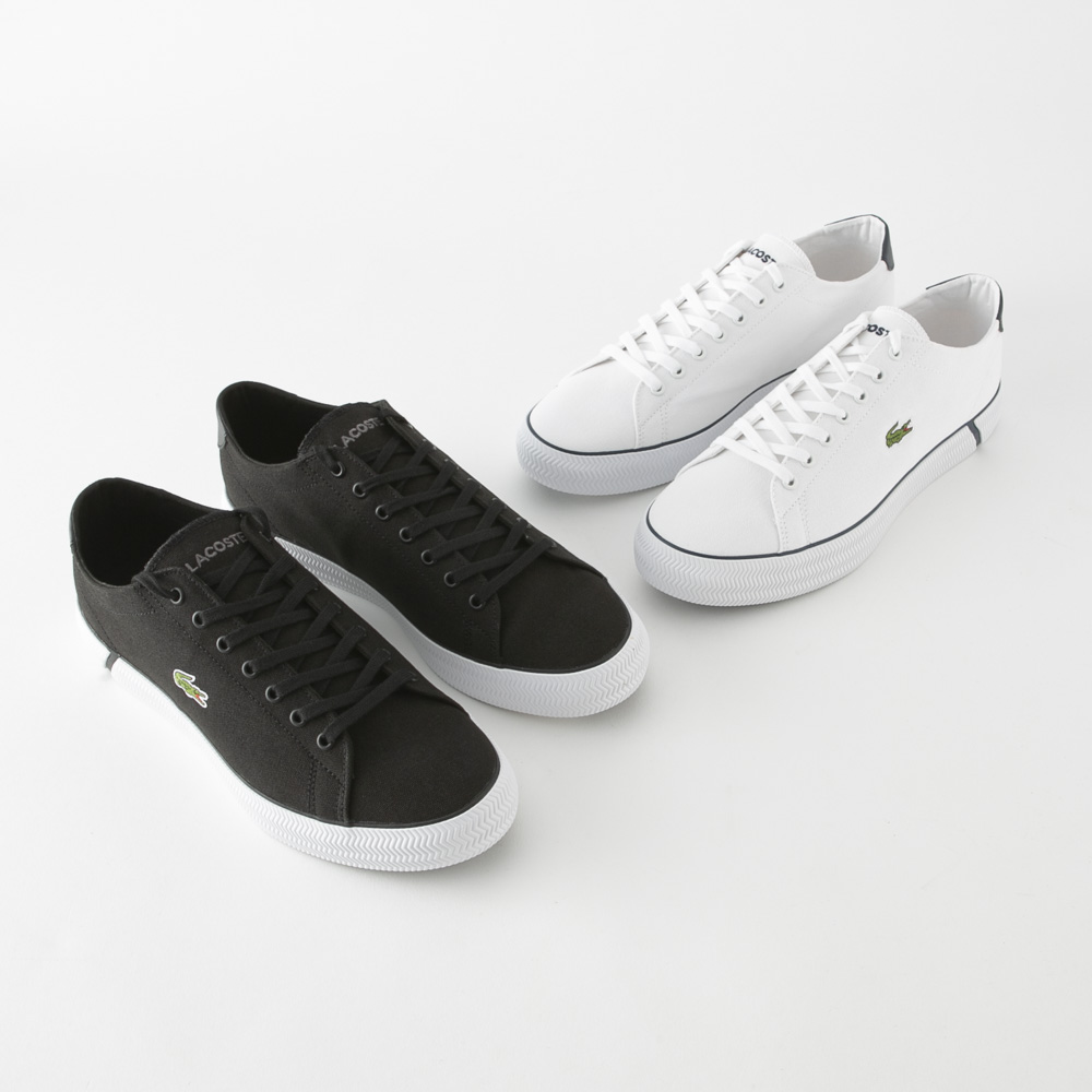 【新品未使用】LACOSTE オールブラック　スニーカー