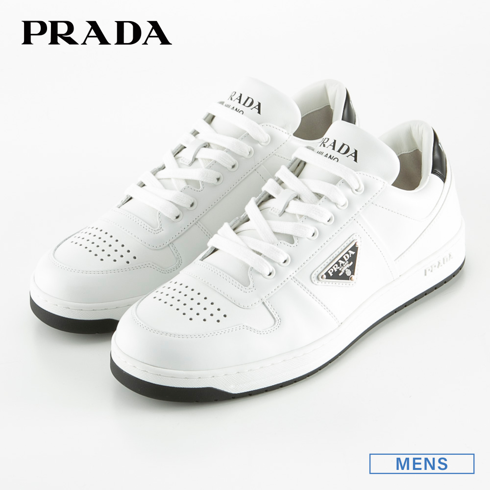 のロゴ PRADA SNEAKER プラダ ダウンタウンスニーカー サイズ