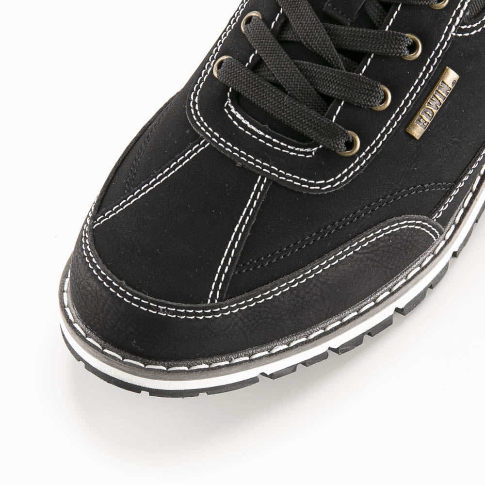 エドウィン EDWIN メンズスニーカー ボウスイ カジュアル (BLK) EDW7986【FITHOUSE ONLINE SHOP】