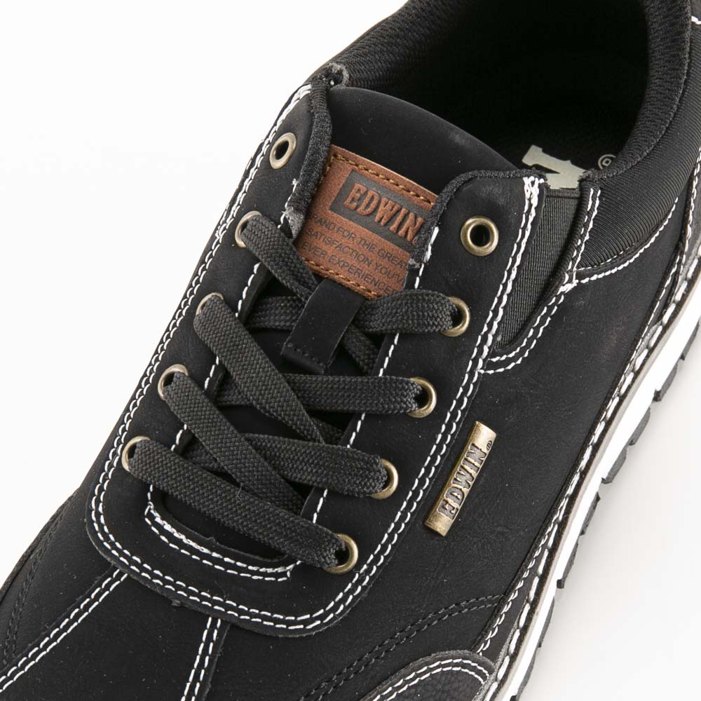 エドウィン EDWIN メンズスニーカー ボウスイ カジュアル (BLK) EDW7986【FITHOUSE ONLINE SHOP】