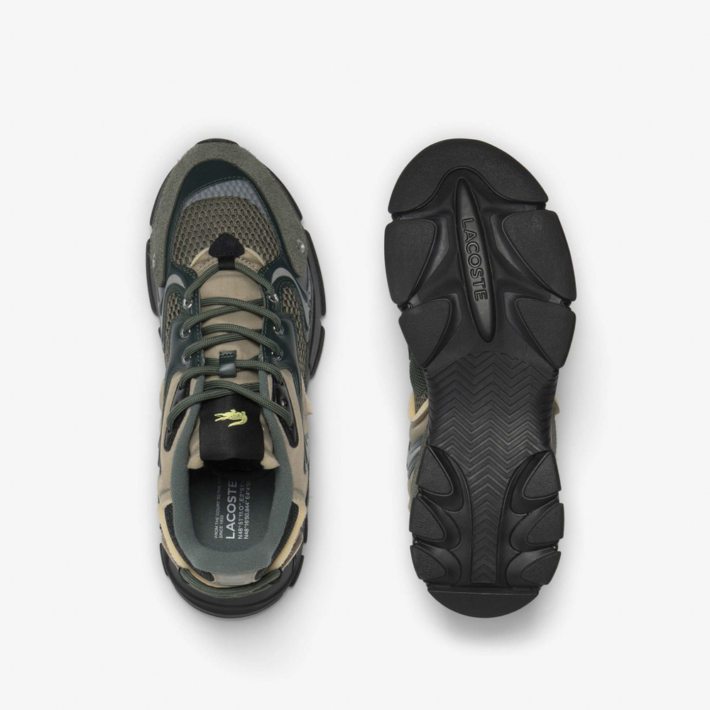 ラコステ LACOSTE メンズスニーカー L003 NEO 223 1 SMA P1N KHK/DK GRN 46SMA0003【FITHOUSE ONLINE SHOP】