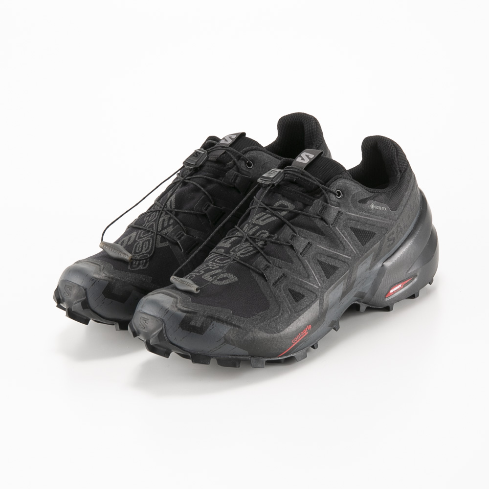 サロモン SALOMON メンズスニーカー SPEEDCROSS 6 GTX (BK/BK) L41738600【FITHOUSE ONLINE SHOP】