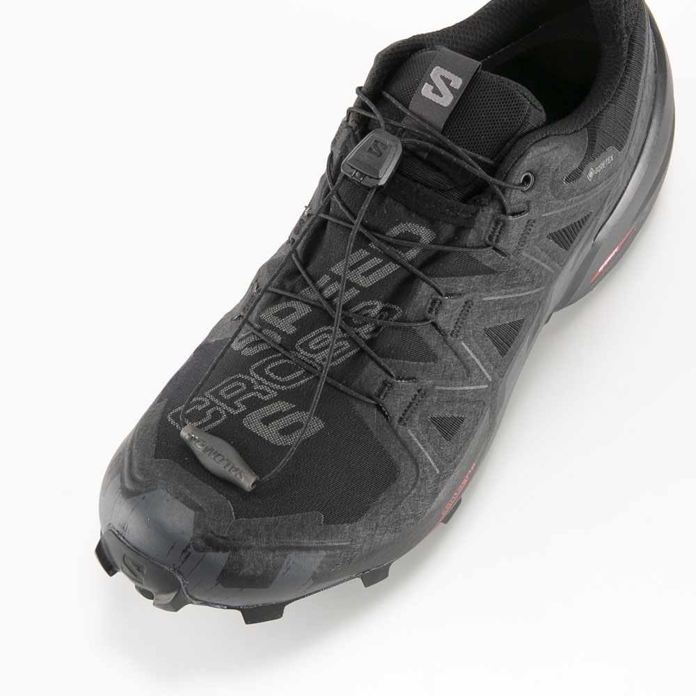 サロモン SALOMON メンズスニーカー SPEEDCROSS 6 GTX (BK/BK) L41738600【FITHOUSE ONLINE SHOP】