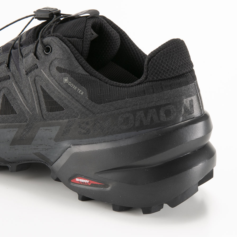 サロモン SALOMON メンズスニーカー SPEEDCROSS 6 GTX (BK/BK) L41738600【FITHOUSE ONLINE SHOP】