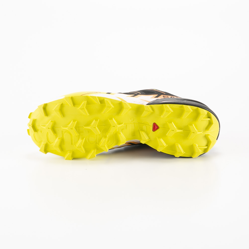 サロモン SALOMON メンズスニーカー スピードクロス6 ゴアテックス SPEEDCROSS 6 GTX Black/Sulphur L47465400【FITHOUSE ONLINE SHOP】