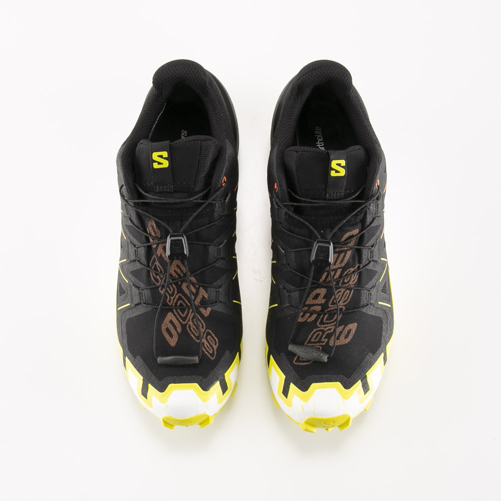 サロモン SALOMON メンズスニーカー SPEEDCROSS 6 GTX (Black/Sulphur) L47465400【FITHOUSE ONLINE SHOP】