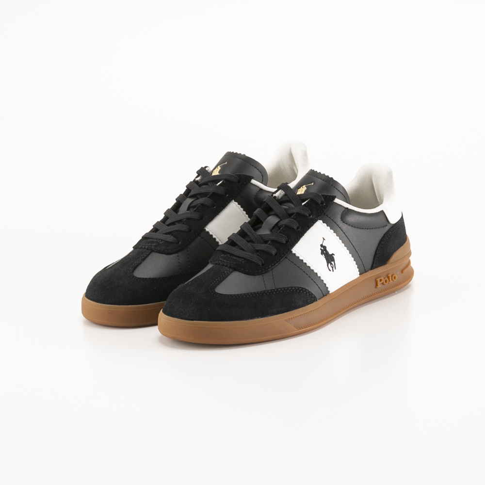 ポロラルフローレン POLO RALPH LAUREN Heritage Aera レザー スエード メンズスニーカー MAPSF20635【FITHOUSE ONLINE SHOP】