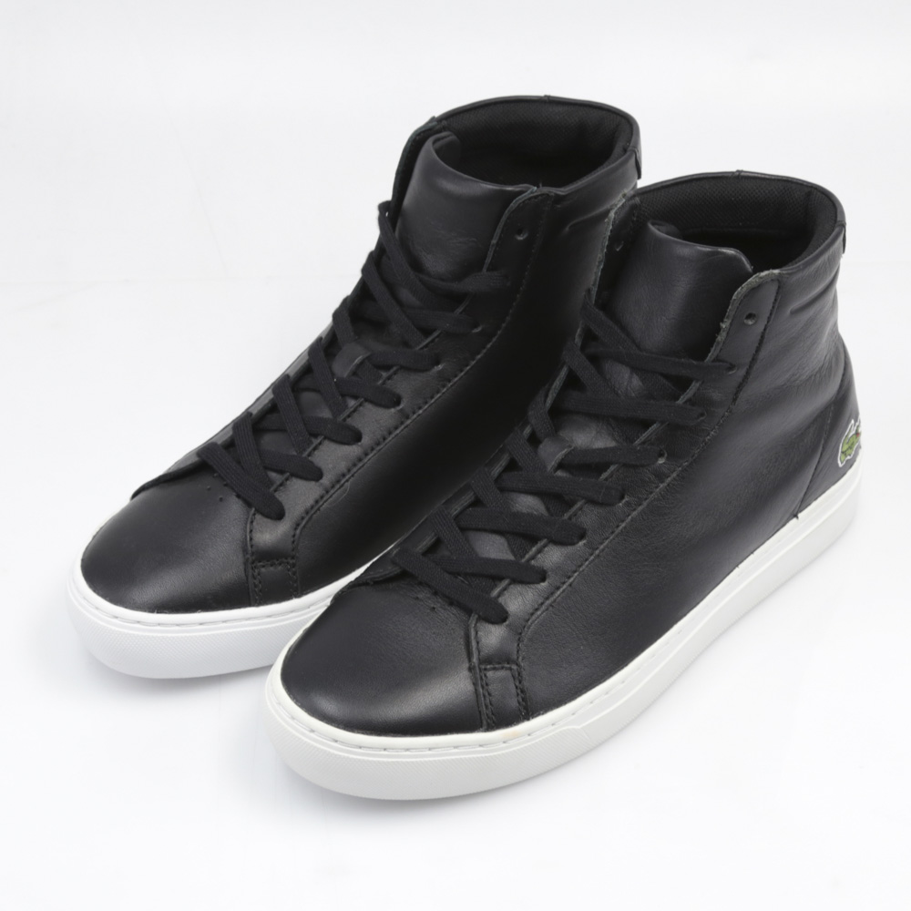 ラコステ LACOSTE メンズスニーカー L 12 12 MID BLK MCK042 ラコステ LACOSTE メンズスニーカー L 12 12 MID BLK MCK042