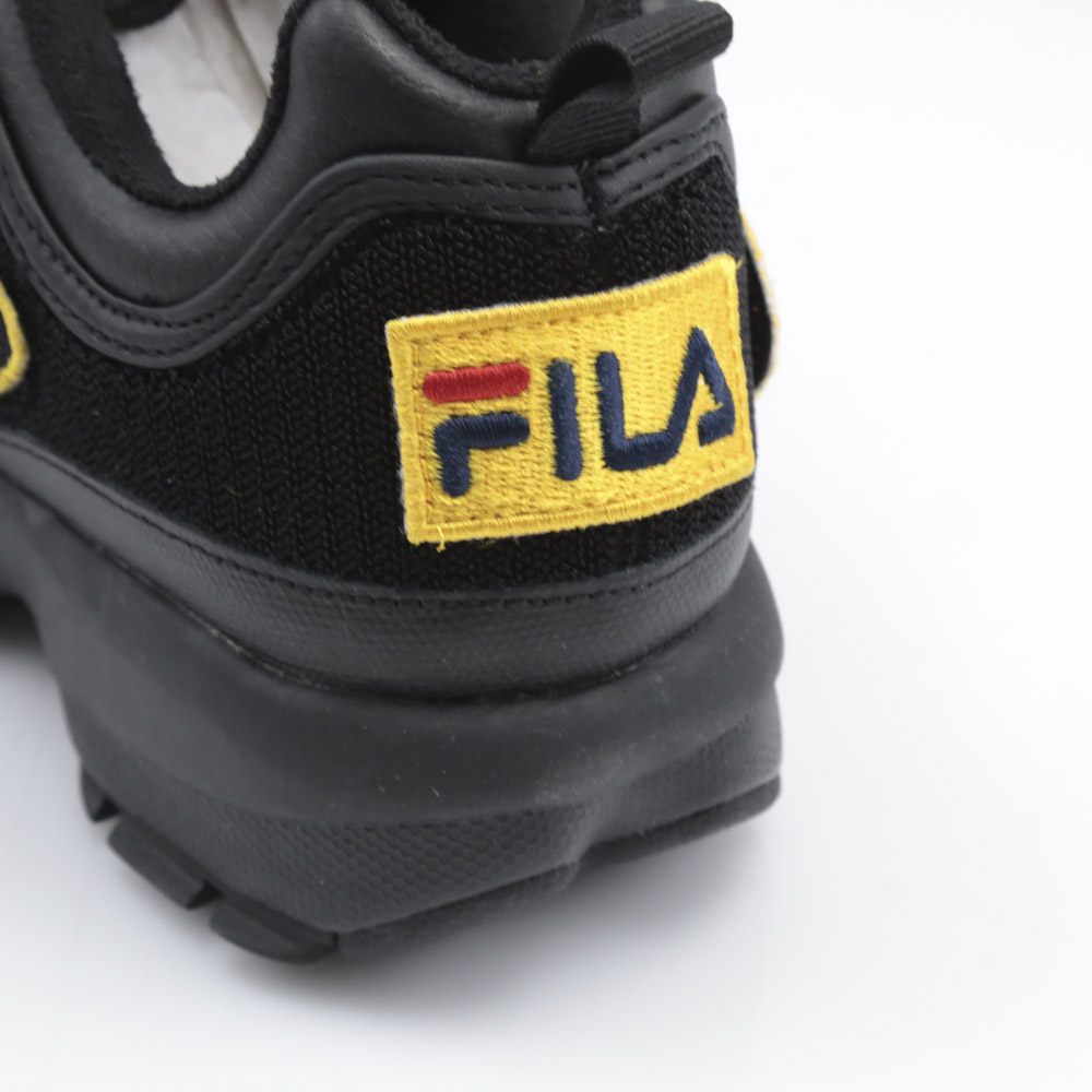 フィラ FILA メンズスニーカー DISRUPTOR2 PATCH BK F0331【FITHOUSE ONLINE SHOP】