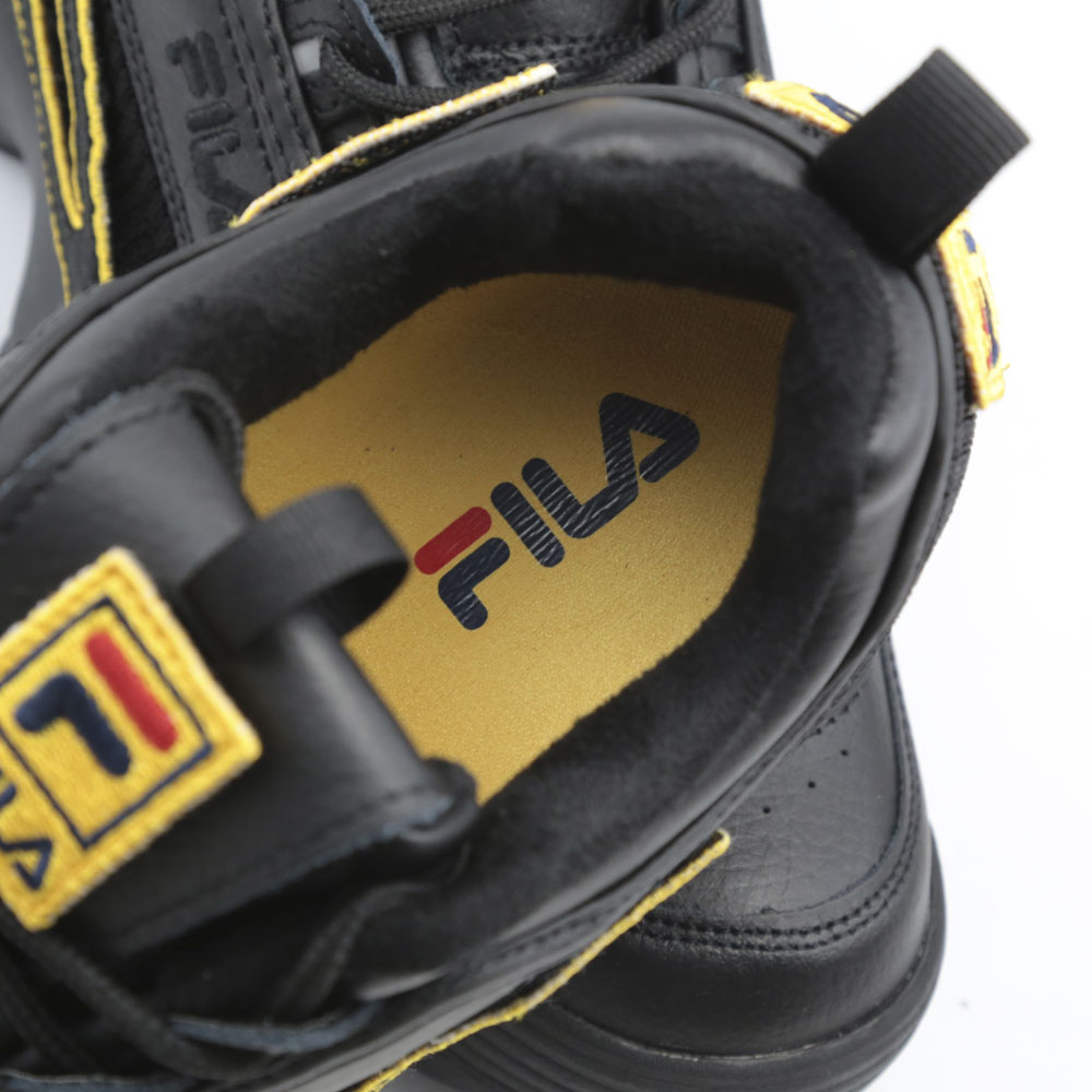 フィラ FILA メンズスニーカー DISRUPTOR2 PATCH BK F0331【FITHOUSE ONLINE SHOP】