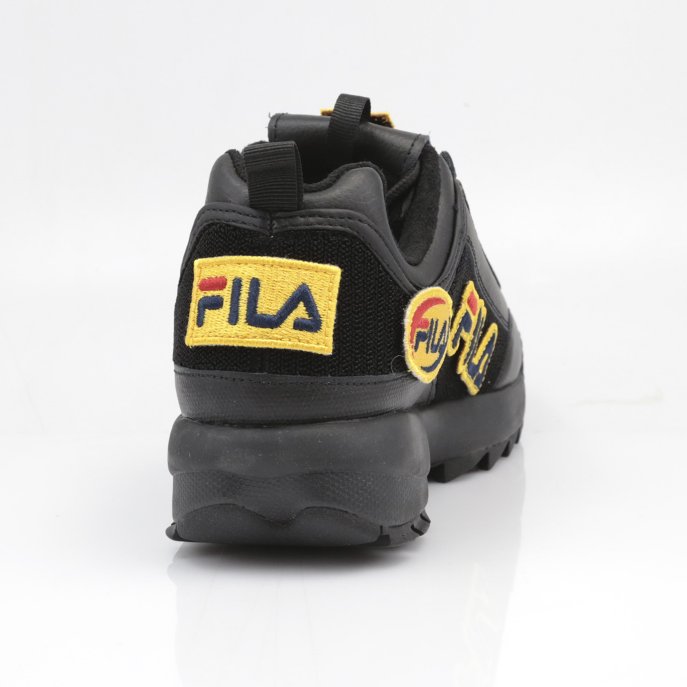 フィラ FILA メンズスニーカー DISRUPTOR2 PATCH BK F0331【FITHOUSE ONLINE SHOP】