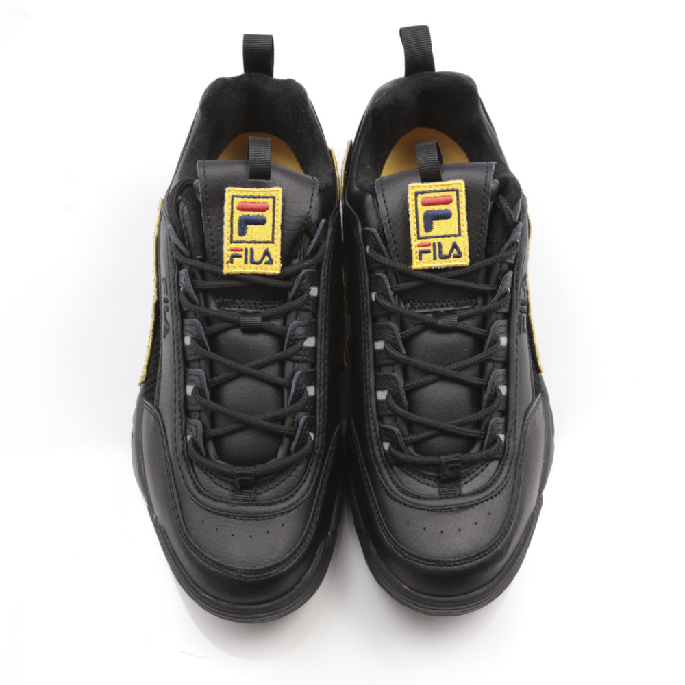 フィラ FILA メンズスニーカー DISRUPTOR2 PATCH BK F0331【FITHOUSE ONLINE SHOP】