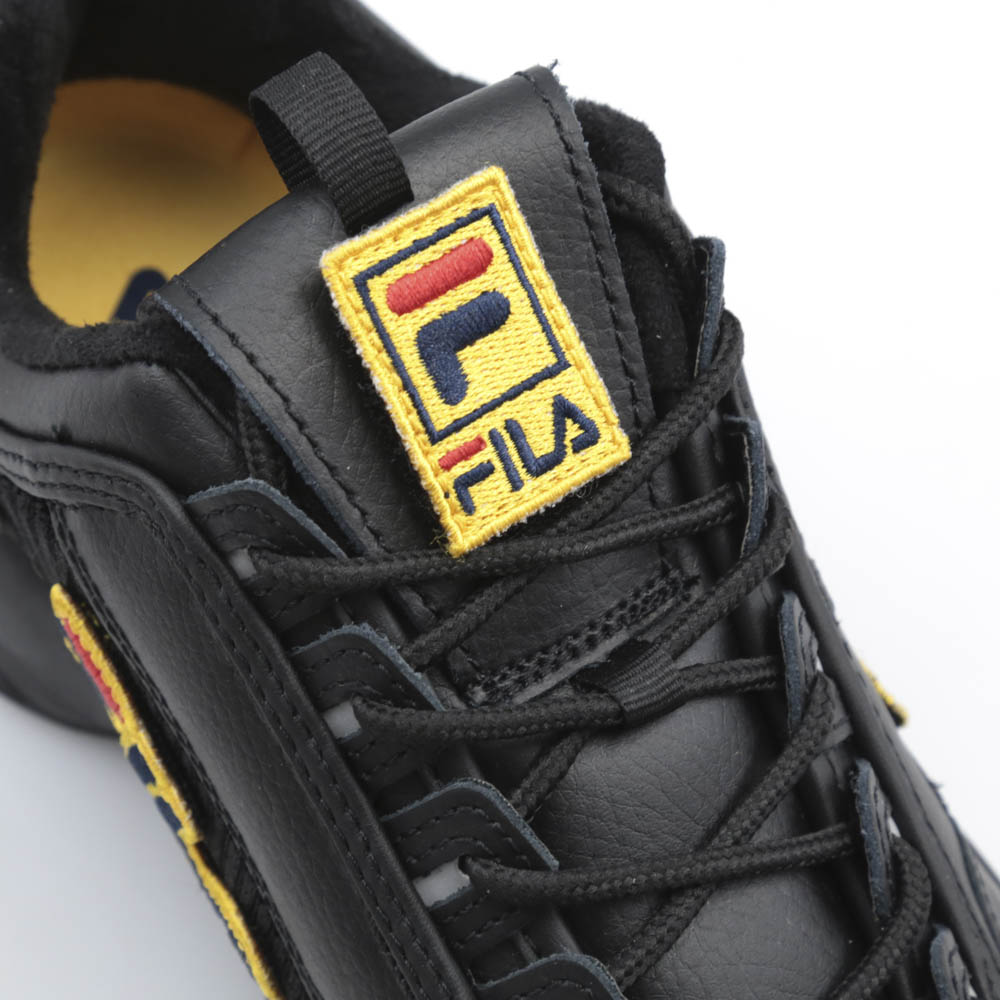 フィラ FILA メンズスニーカー DISRUPTOR2 PATCH BK F0331【FITHOUSE ONLINE SHOP】