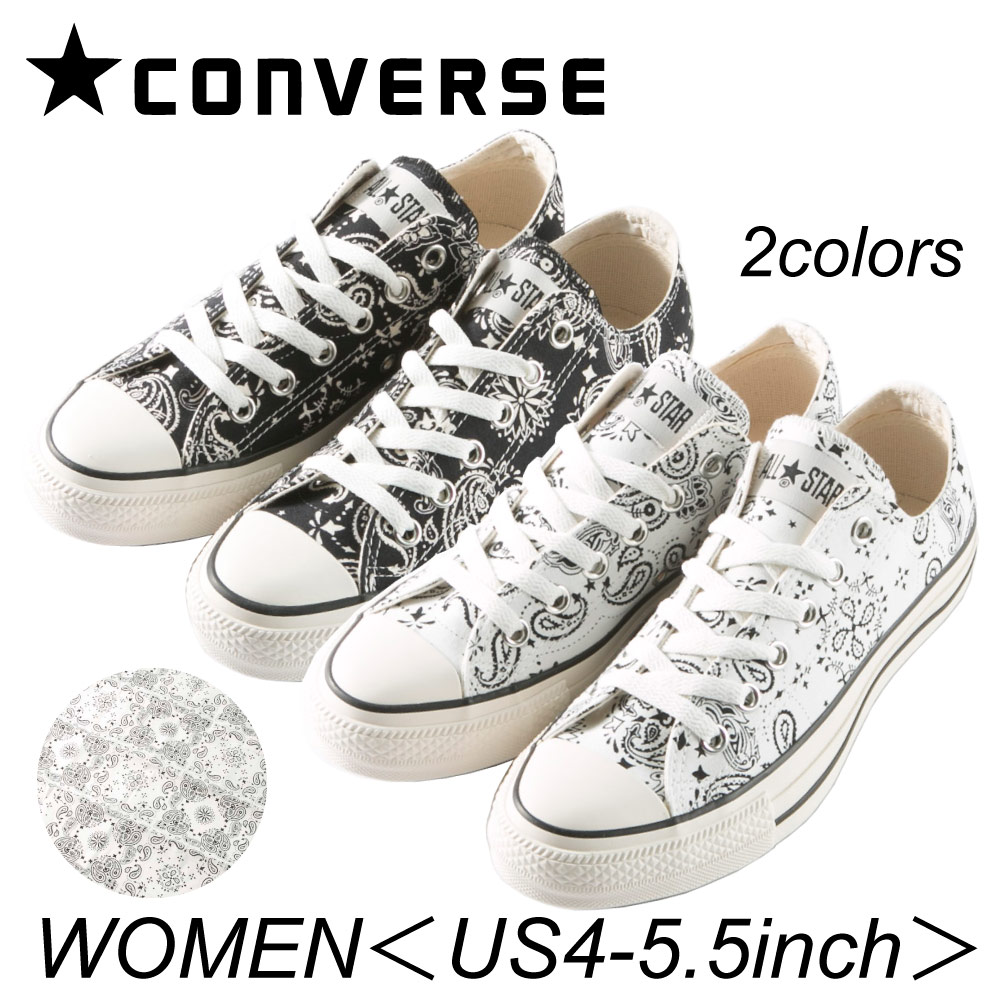 コンバース CONVERSE レディーススニーカー AS BANDANA OX【FITHOUSE ONLINE SHOP】