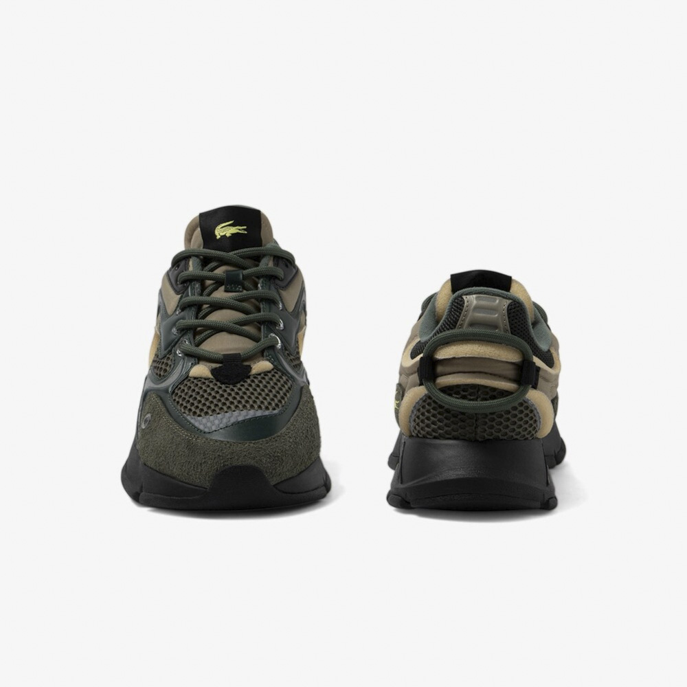 ラコステ LACOSTE レディーススニーカー L003 NEO 223 1 SFA P1N KHK/DK GRN 46SFA0003【FITHOUSE ONLINE SHOP】