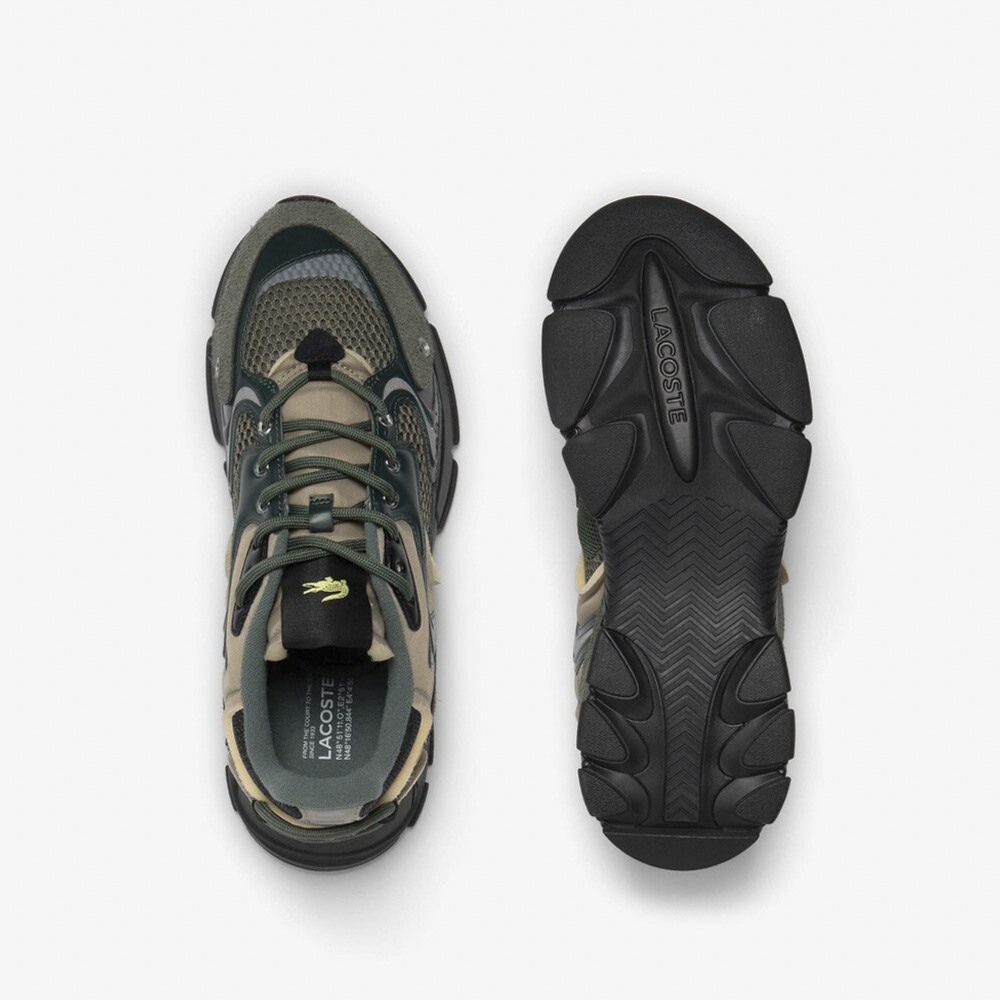 ラコステ LACOSTE レディーススニーカー L003 NEO 223 1 SFA P1N KHK/DK GRN 46SFA0003【FITHOUSE ONLINE SHOP】