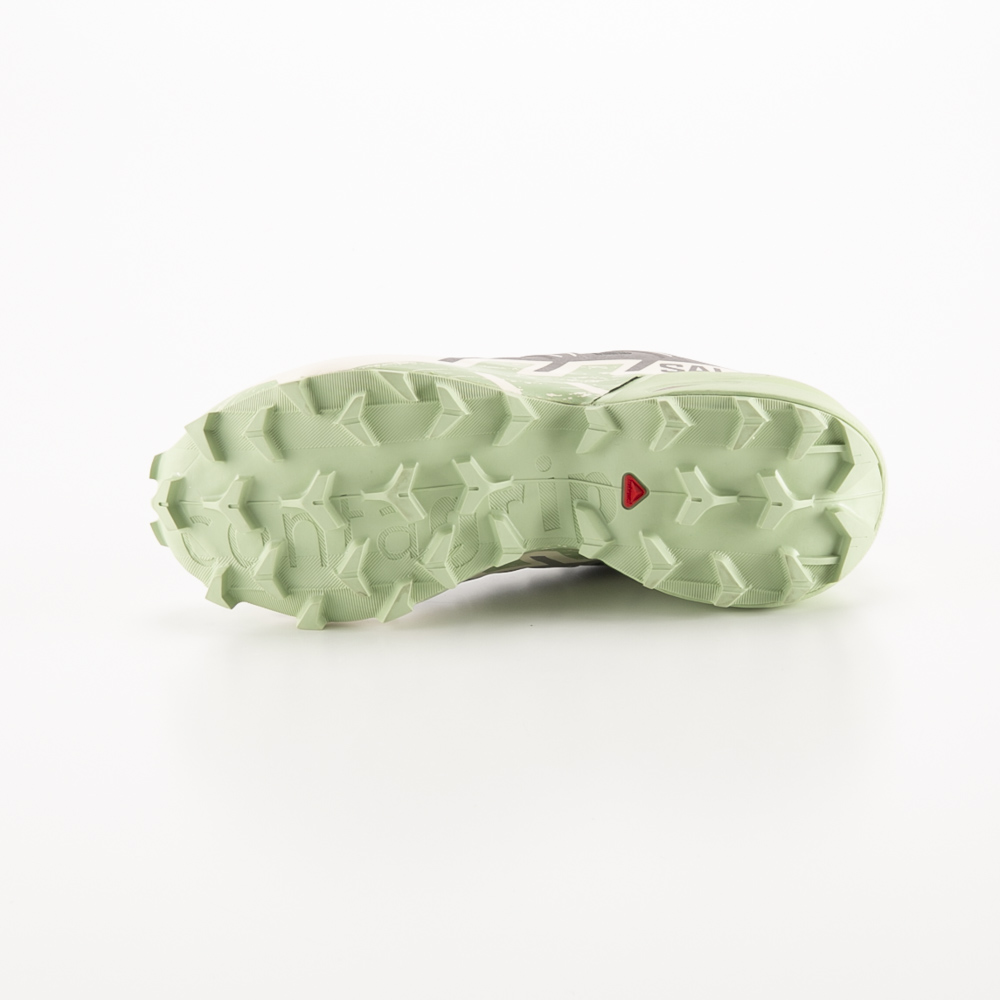 サロモン SALOMON レディーススニーカー SPEEDCROSS 6 W (Castlerock/Vanilla Ice/Smoke Green) L47582000【FITHOUSE ONLINE SHOP】