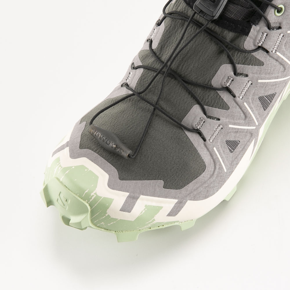 サロモン SALOMON レディーススニーカー SPEEDCROSS 6 W (Castlerock/Vanilla Ice/Smoke Green) L47582000【FITHOUSE ONLINE SHOP】